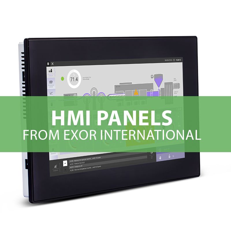 HMI panels from Exor on stock at Smart Automation